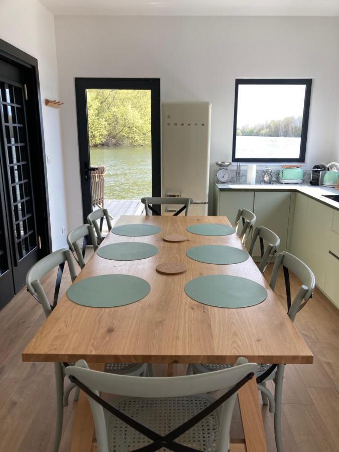 Vaux-Sur-Seine Seinehouse - Maison Flottante מראה חיצוני תמונה
