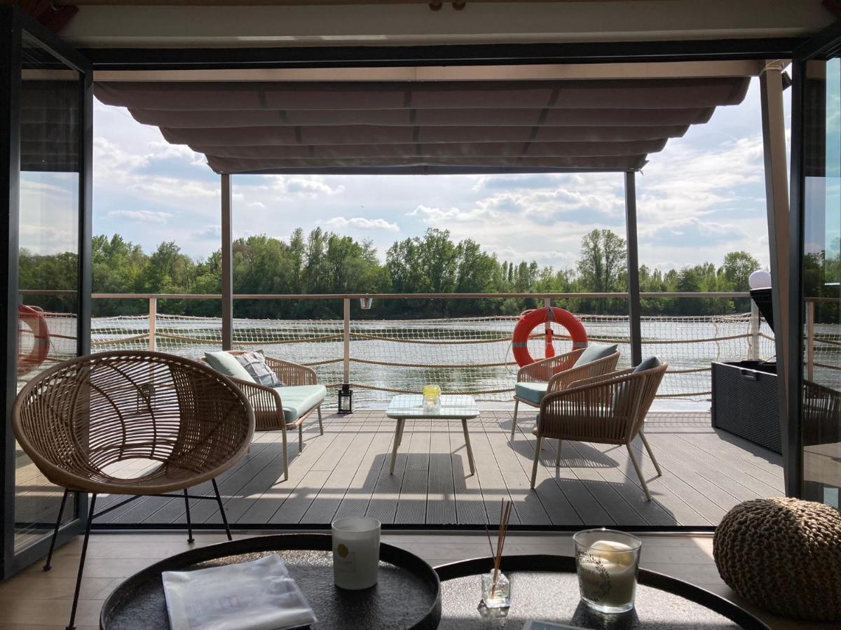 Vaux-Sur-Seine Seinehouse - Maison Flottante מראה חיצוני תמונה