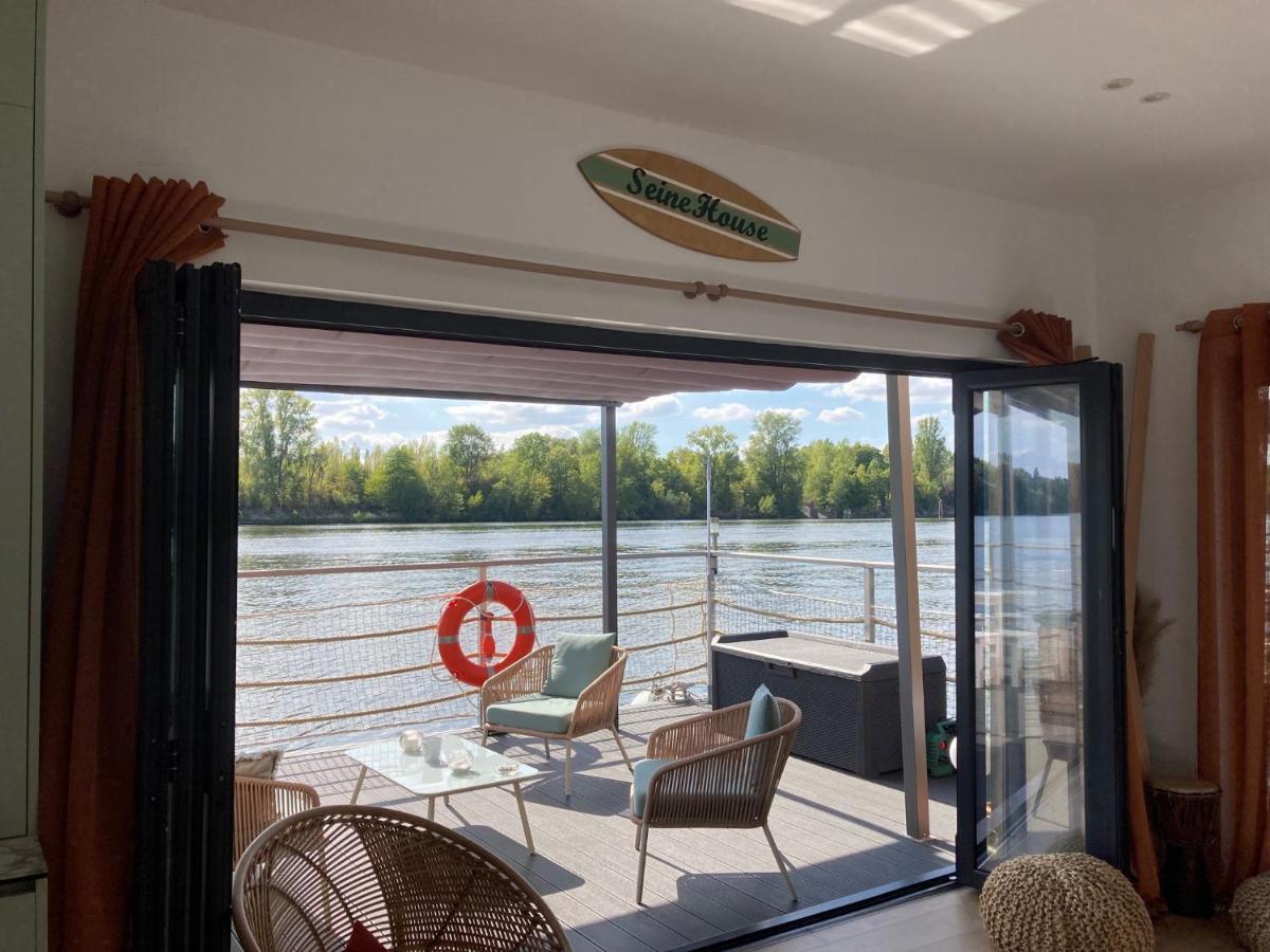 Vaux-Sur-Seine Seinehouse - Maison Flottante מראה חיצוני תמונה